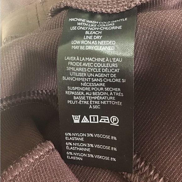 Anthropologie Maeve The Margot Kick-Flare Cropped Pants Brown Size Small - Picture 6 of 11